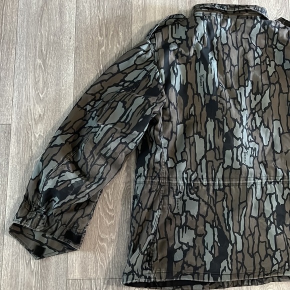 M-65 Tree Bark pattern field jacket men’s sz L, as is - Picture 14 of 16